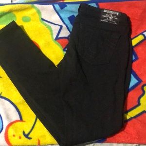 True Religion Black Leggings